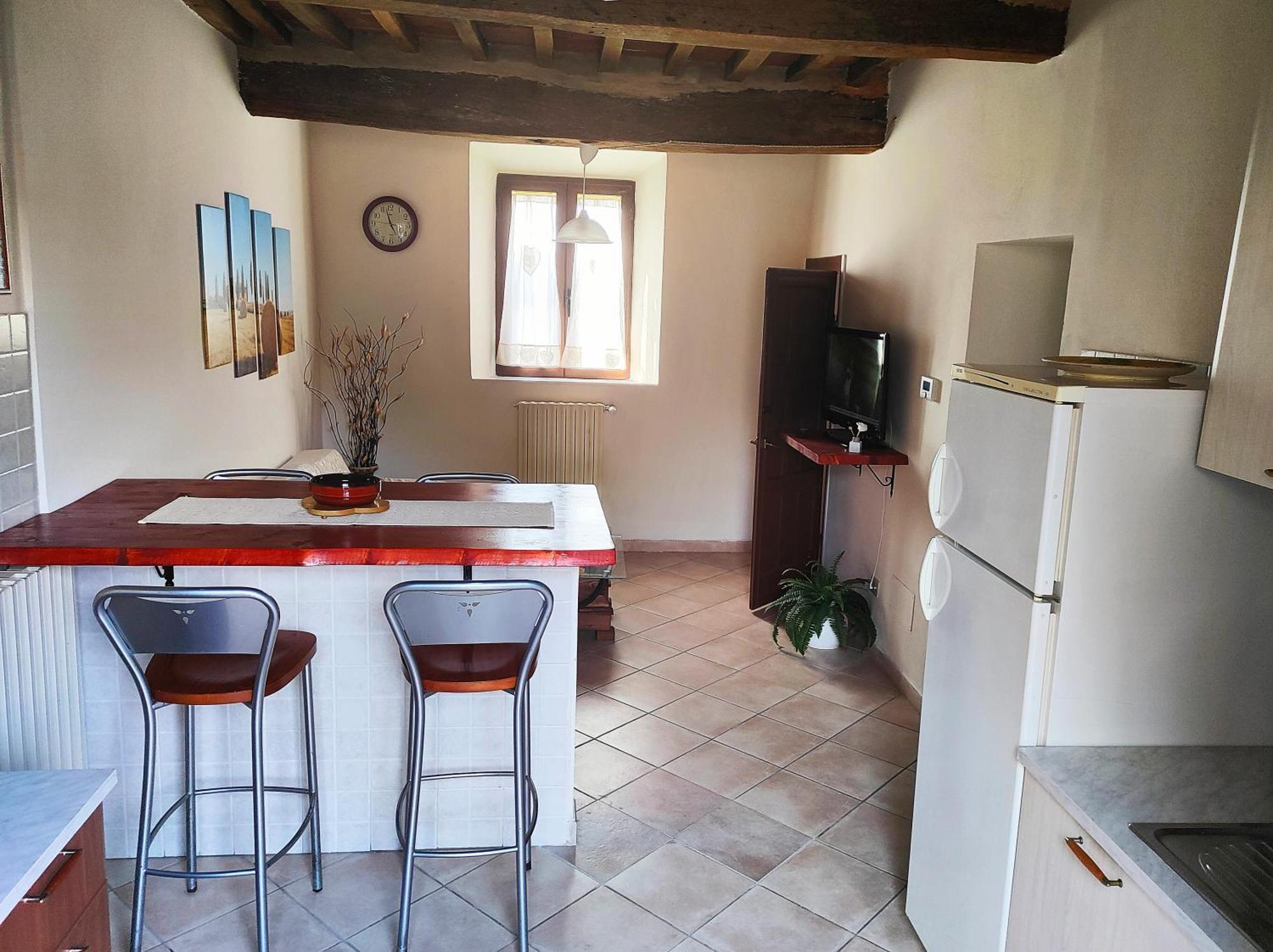 La Casina Di Colle - Appartamento Rustico Sulle Colline Di Pisa カシャーナ・テルメ エクステリア 写真